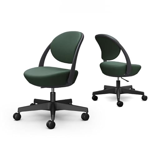 オカムラ(岡村製作所) [ダークグリーン]オフィスチェア オカムラ パラベル ブラックボディ [カバーリングタイプ] AKAA022-6