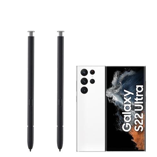 Stylet Samsung Galaxy S22 Ultra 5G réactif 4096 niveaux de pression lot de 2