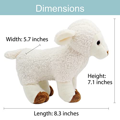 My Little Lamb - Singing Prayer Lamb w/ Audio Bible, Stories and Songs (3+), Musical Stuffed Animal for Baby – Christian… - Image 3