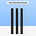 Neitsi 12Pcs Keratin Glue Sticks for Hair Extensions,Professional Hot Melt Glue Stick,Hair Adhesive Keratin Gun Bond Glue Stick for DIY Project (Black