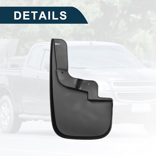 Image of Mud Flap Splash Guard for Chevrolet Colorado 2015-2022 Durable | Front & Rear Side Mudflaps with Mount Accessor 1 Set