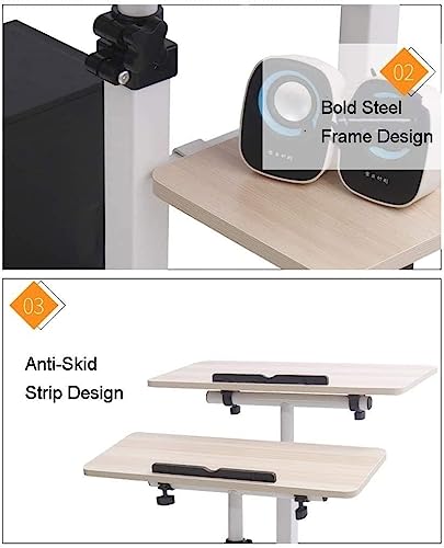 Table d'appoint réglable pour travailler ou lire confortablement au lit - 5