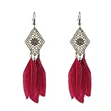 ❁ El diseño lo hace único. Pendientes elegantes y lindos para todos, llenos de vitalidad, dulces y agradables. Buena calidad, delicadas artes y manualidades.