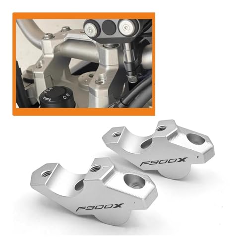 Abrazadera manillar F850GS para mejorar la postura y el confort en viajes largos de moto 2