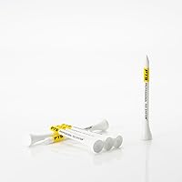 Vista 28 de Pride Professional Tee System - Soporte para bola de golf ProLength Plus, 3-1/4 pulgadas, 135 unidades, color blanco