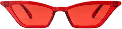 Spacelab Red Cat Eye Sunglasses