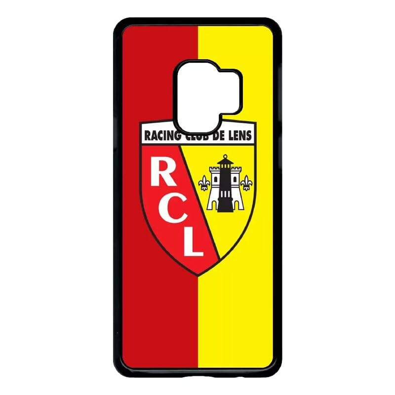 Coque Galaxy S9 RC Lens football noir accessoire de protection pour téléphone portable