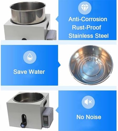 Digital Display Lab Water Bath, Thermostatic Heating Device with LED Display & PID Temperature Control for Scientific Experiments
