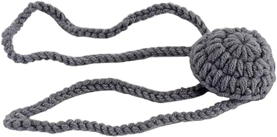 Hand-Crocheted Wool Nose Warmer, Soft and Reusable Accessory for Men and Women
