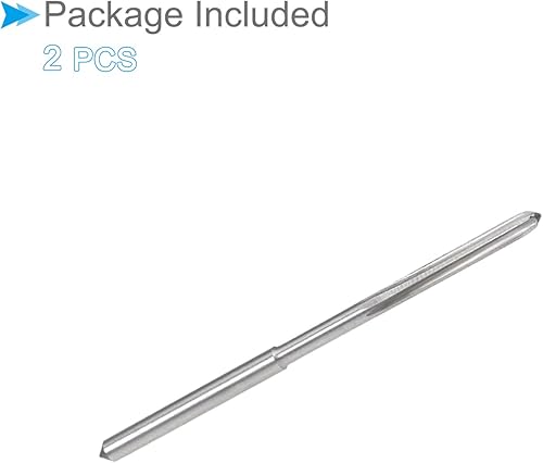 Vista 14 de Escariadores de portabrocas de máquina, precisión D4 de 0.063 in de diámetro, precisión D4, corte de flautas rectas de acero cobalto M35