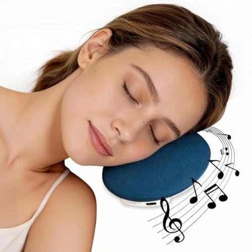 Under Pillow Speaker - Mini Portable Bluetooth Pillow Speaker for Sleeping with White Noise, Timer Ultra-Thin Wireless Sleep Aid Headphones for Adults, Kids, Side Sleepers - image 1