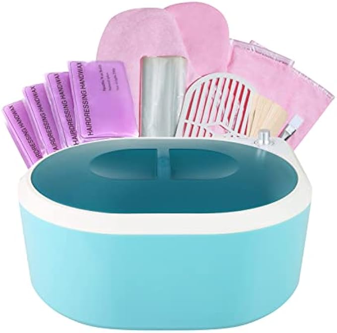 New Paraffin Wax Machine for Hand and Feet，Paraffin Bath Upgrade Spa Wax for Smoothens and Softens Dry Skin Quick Heating Paraffin Wax Warmer （Green）