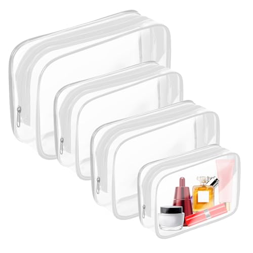 Trousse de toilette transparente pour vos voyages et bagages cabine avion