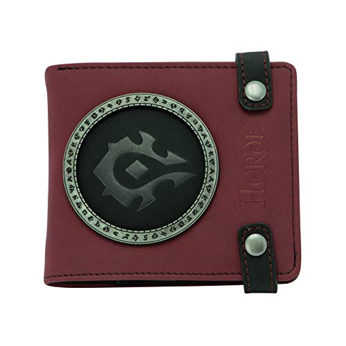 ABYSTYLE World of Warcraft Bi-Fold Multipurpose Wallet Horde Premium 3.74
