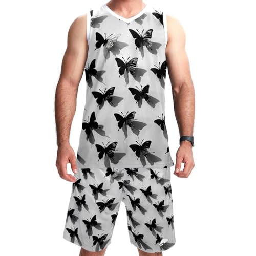 Combinaison de basket-ball homme pour l'entraînement et le streetwear en taille 5XL