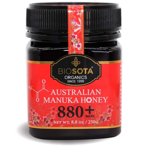 Biosota Miel de Manuka Orgánica MGO 800+ 260 g