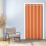 【Séparateur de porte idéal】 Ces rideaux de placard élégants et de couleur unie peuvent non seulement séparer les pièces et les portes, mais peuvent également être utilisés comme rideau de porte de placard pour vous aider à cacher vos vêtements. Le rideau de porte est idéal pour une porte de placard, une cuisine, une chambre, un salon, une porte d'entrée, une porte coulissante en verre, une petite porte étroite ou n'importe quel espace de votre maison.