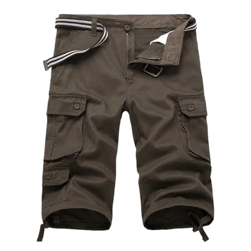 Short cargo décontracté homme WOLONG coton pour vacances et loisirs