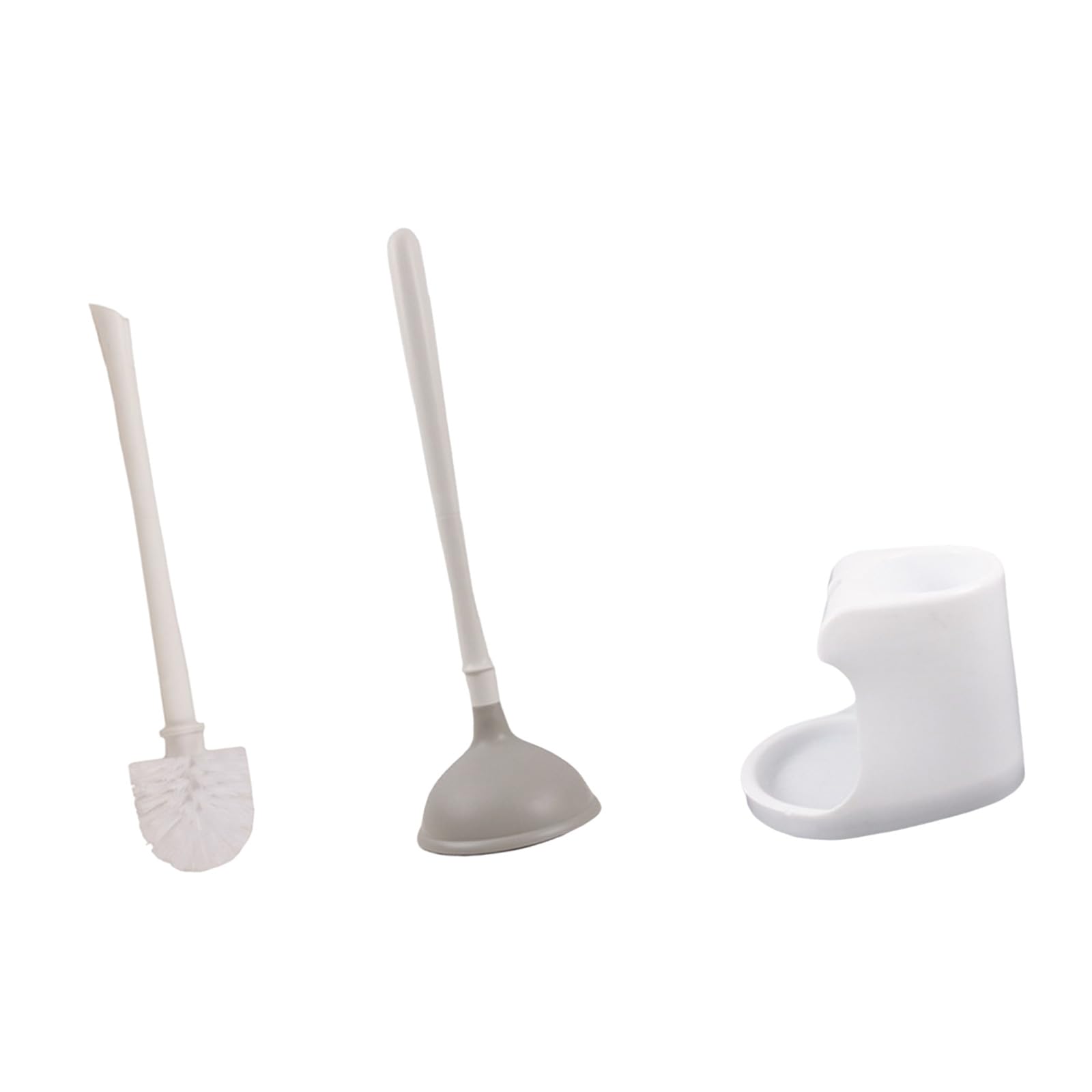 Ergonomic Toilet with and Storage Base for Efficient Maintenance Toilet Unclogger Tool