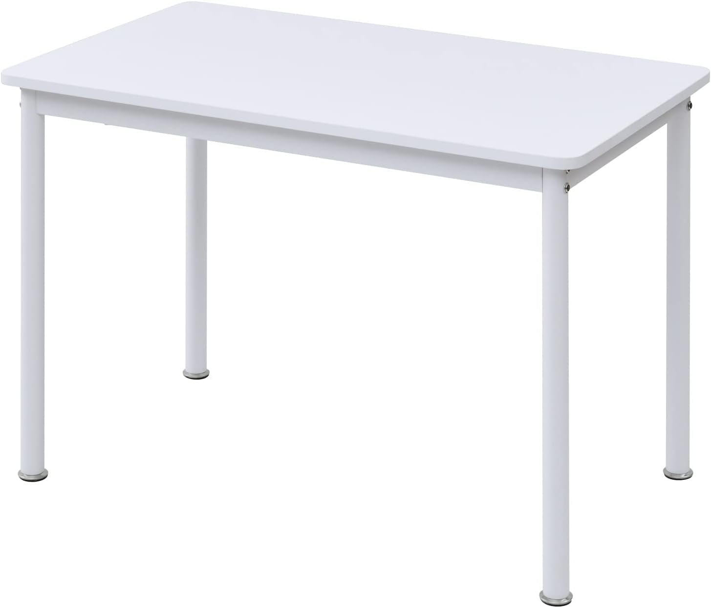 デスク ホワイト 幅100×奥行54×高さ72cm 組立品 サンワダイレクト 幅60cm×奥行60cm シンプルワークデスク ホワイト