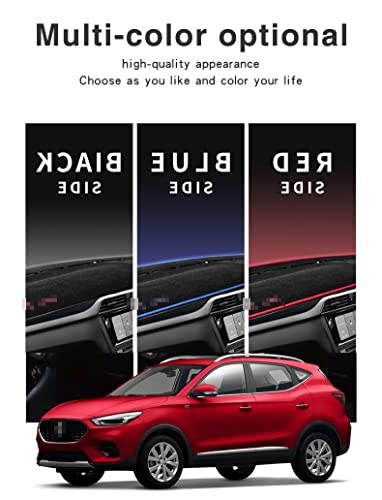 Alfombrilla para salpicadero MG ZS y EZS 2017-2022 con borde rojo protector 4
