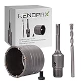 ✔️ PUNKTGENAU - Mit dem 2 Schneiden Zentrierbohrer, dadurch wird der Bohrer sauber zentriert und ein verlaufen verhindert.