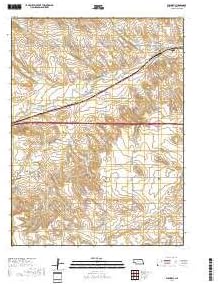 Amazon.com : Bushnell, Nebraska topo map by East View Geospatial, 1:24: ...