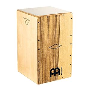 Meinl Percussion Artisan Cajon Instrument/Trommel für Erwachsene/Fortgeschrittene/Profis – Limba Frontplatte / Korpus aus Baltischer Birke – Kein Cajon Bausatz – Tango Line (AETLLI)