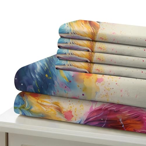 Parure de lit Cocker Spaniel housse de couette 200x200cm microfbre - 7