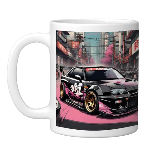 JDM Tokyo Skyline Ceramic Mug