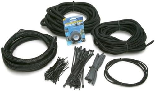 Painless Performance 70921 PowerBraid Split Braided Sleeving Fuel Injection Kit Black