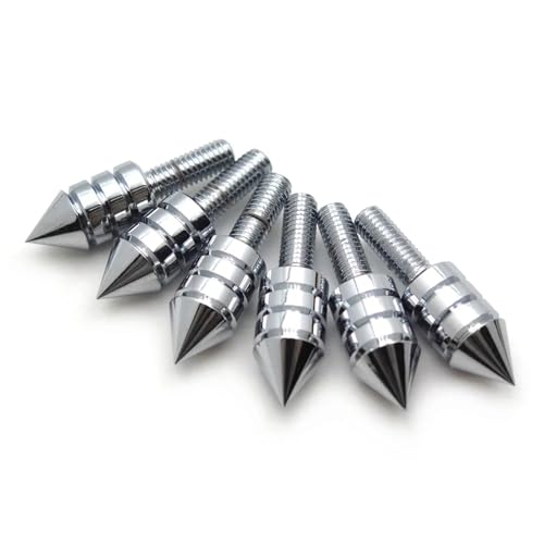 Boulons de pointe moto pour plaque et pare-brise en balade
