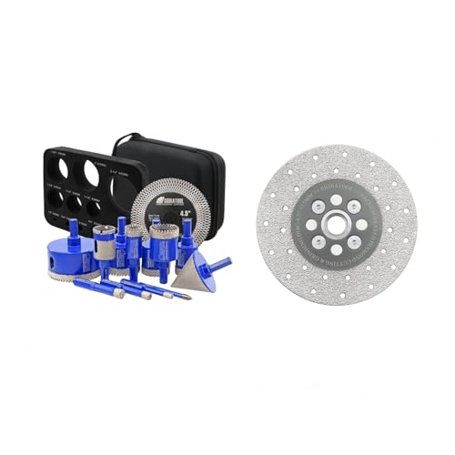 Kit de Brocas Diamante para Azulejos y Mármol miniatura 1