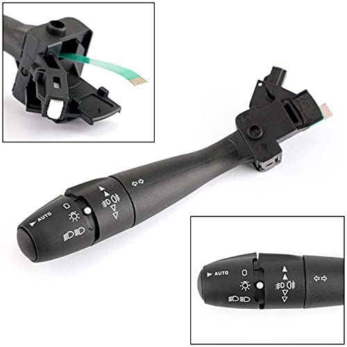 Interruptor de control de intermitentes compatible con Peugeot 407 206 y Citroën C2 C3 6