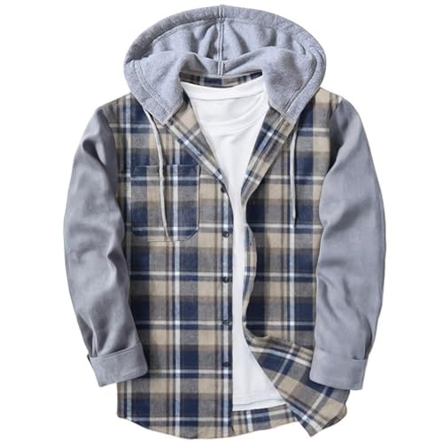 Chemise flanelle à carreaux occidental homme coupe droite confort