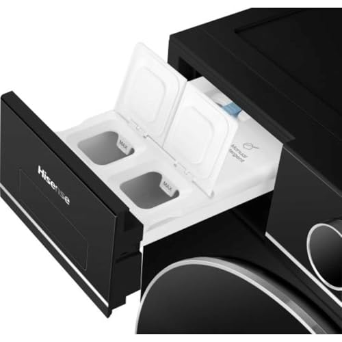 Hisense 5i KitchenFit Series WF5I1245BBR 12kg WiFi Connected Washing Machine with 1400 rpm - Black - A Rated - Image 7
