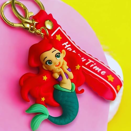 Image of Cute 3D Keychain | Keyring & Quirky Bag Charm | Hard Silicone, Unbreakable | Travel Essential | Kids Friendly | Strap & Bag Hook