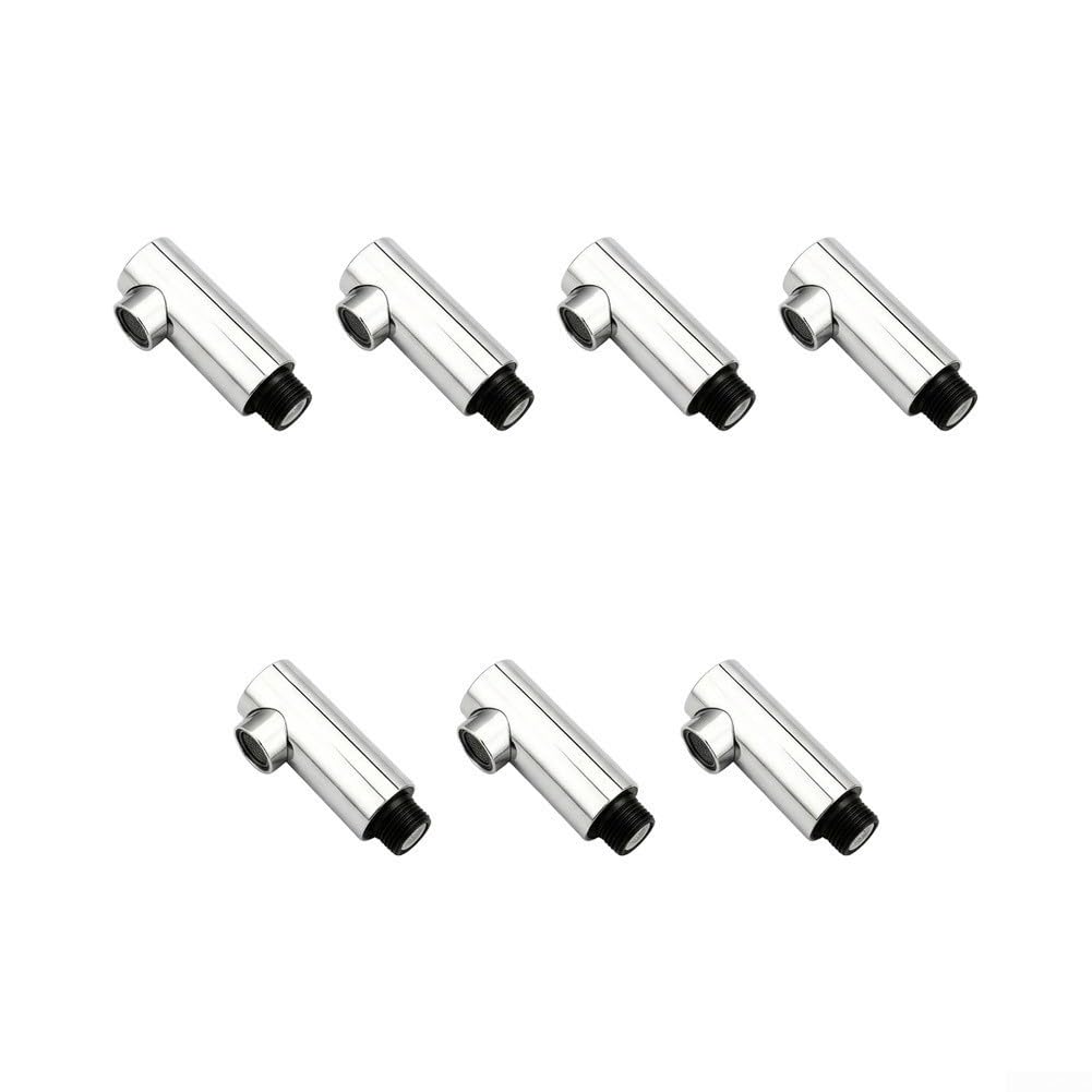 Cabezal para grifo Cocina ABS Recambio Anti-Fugas 11.9cm Cabezal(silver suit)