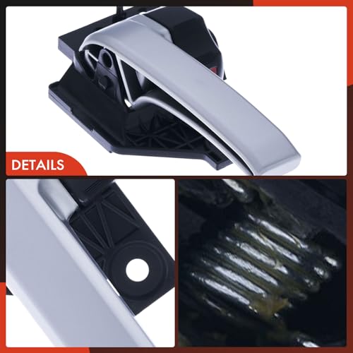 A-Premium Front Left Driver Side Interior Door Handle Compatible with Toyota FJ Cruiser 2007-2014, Painted Silver, Replace# 69206-35010-B0 by A-Premium - Used condition - Image 7