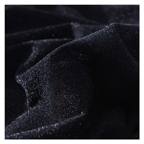 Tissu métallique tricoté à paillettes pour couture créative