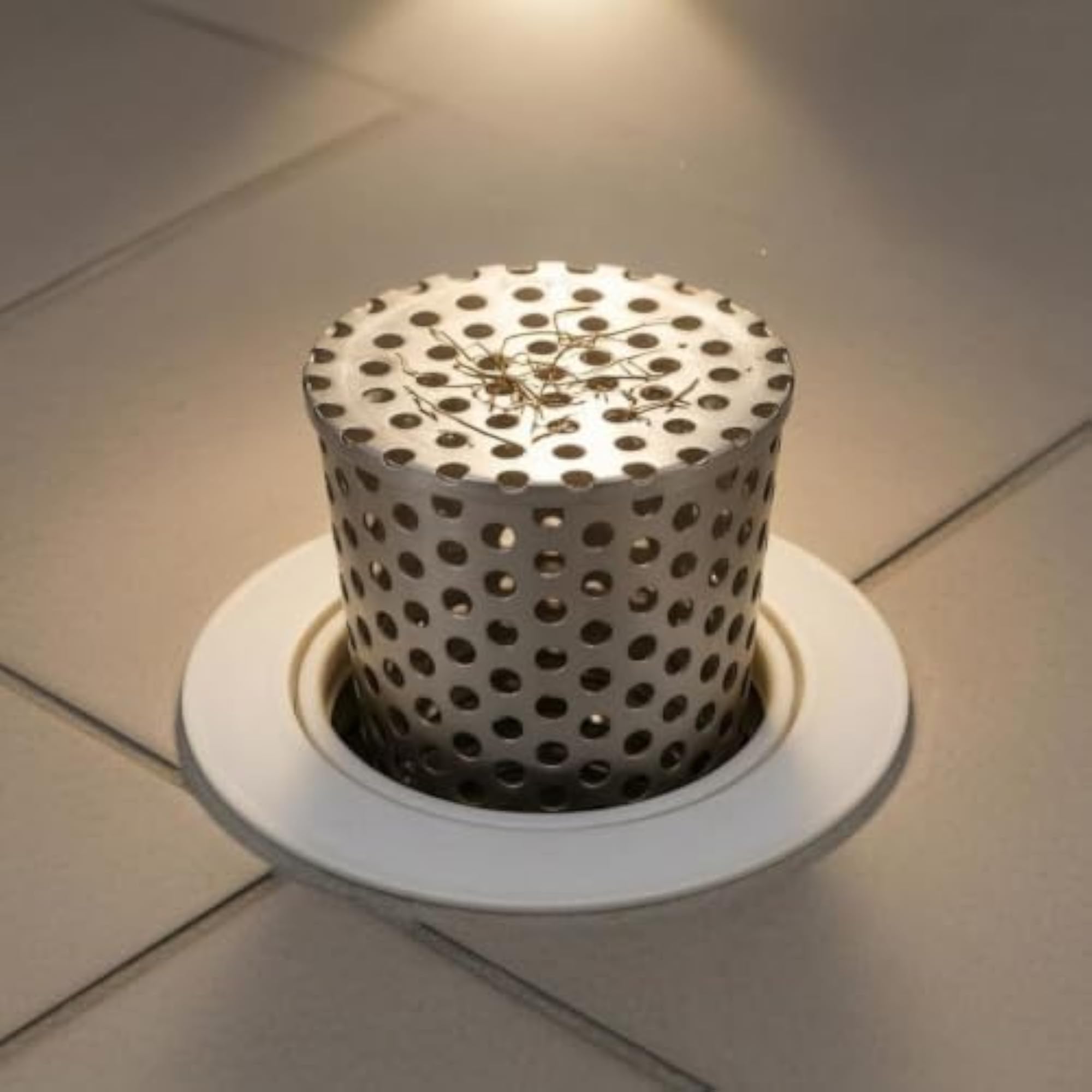 Unsealed Ended Conical Filter Net for Debris Blocking