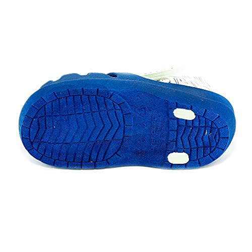 Sandália Disney Magic Aranha, Grendene Kids, Bebê Unissex, Azul/Verde/Laranja, 19