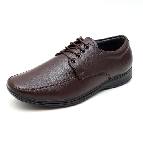 Image of Men's Faux Leather Lace Up Formal Shoes | Office Shoes
