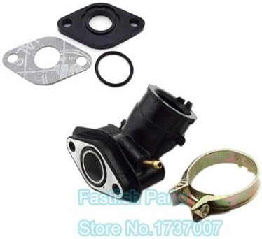 Miniatura 4 de Tubo de admisión GY6 50 cc con rendimiento de junta para monopatín Manifold Inlet ATV Quad Go Kart partes