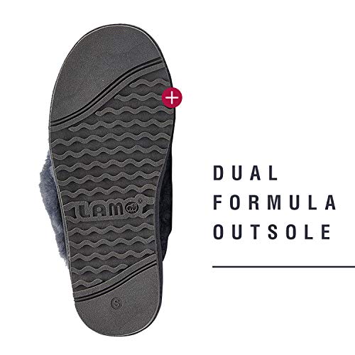Lamo Amelia Women's Slipper - Charcoal, S3