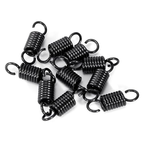 GUNGY Zugfedern mit Haken Klavierdraht Zugfeder Spannfeder 30mm Außendurchmesser 10mm Drahtdurchmesser 1,6mm Maximale Zugkraft 7,9kg 1,6x10x30mm 10 Stück