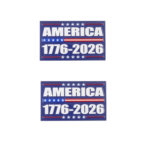 2 calcomanías de bandera de Estados Unidos...