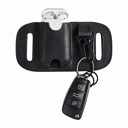 Gentlestache Zippo Pouch For Belt, Leather Zippo Pouch Case, Airpods Case Cover, Lighter Pouch For Belt #TOP1