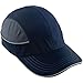 Ergodyne Safety Bump Cap, Baseball Hat Style, Comfortable Head Protection, Long Brim, Skullerz 8950, Navy Blue, Long