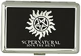 mr3420 firmware upgrade Buckle-Down Visitenkartenhalter – Winchester Pentagramm/Supernatural – Join The Hunt Rückseite gebürstet – groß